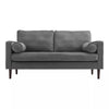 2/3 Seater Velvet Sofa with 2 Pillows Modern Couch Love Seat Settee Home Office