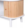 TV Stand Unit Cabinet With 2 Storage Drawers and Cupboards Living Room Furniture