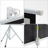 Projector Screen Tripod Hd 16:9 Mobile Projection Meeting Conference Home Cinema