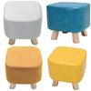 Ottoman Foot Stool Padded Cushion Rest Seat Low Stools Pouffe Small Square Chair