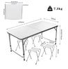 Folding Table Camping Portable Garden Party Picnic Trestle Aluminium Heavy Duty