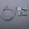 Hand Held Bidet Douche Spray Shower Shut Off Valve Holder Bidet Toilet Spray Set