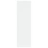 Wall Shelf in White - Storage Unit with Eight Compartments - Constructed L1G6
