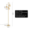 Tall Stem Standard Floor Lamp Living Room Reading Light Free Standing Lighting