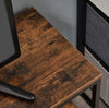 Industrial Style Tv Stand Media Storage Unit Vintage Retro Cabinet Furniture