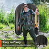 Fishing Float Tube with Storage Pocket & Rod Holder-Camouflage