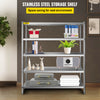 VEVOR Stainless Steel Shelving Adjustable Storage Shelf 5-Tier Storage Rack