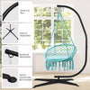 Cocoon Egg Hanging Swing Chair Stand Hammock Frame Garden Furniture In & Outdoor