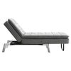 Chaise Longue Relaxing Lounger Recliner Single Sofa Chair Bed Reclining Armchair