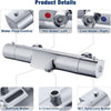Solepearl Thermostatic Bath Shower Mixer Bar, 38? Thermostatic Bathtub Shower
