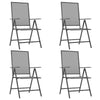 Garden Dining Set 5 Piece, Table and Chair for Outdoor Balcony, Patio J1P5