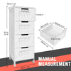 Bathroom Storage Cabinet Drawer Cupboard Free Standing Unit Shelf Furniture New