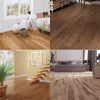 5m² 36x Floor Planks Tiles Self Adhesive Wood Effect Vinyl Flooring Kitchen Bath