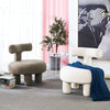 T Back Cute Stool Coffee Table Side Chair Kids Armchair Sofa Upholstered Seat UK