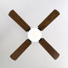 3/4/5 Blades Ceiling Fan & LED Lights Reversible Motor 52" Cooling Fan Lighting