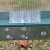 Clear Garden Grow Polycarbonate Aluminium Greenhouse Plants Shelter Sliding Door