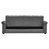 Super Soft 3 Seater Sofa Bed Sleeper Sofa Hidden Storage Ottoman Sofabed +Pillow