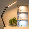 LED Desk Light Dimmable Eye-Caring Desk Lamp With Adjustable Swing Arm USB Kxzep