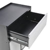 Lockable Mobile Office Storage Metal Filing Cabinet File Organisation wit 2 Keys