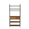 Microwave Stand Retro Kitchen Baker’s Rack Industrial Utility Storage Rack