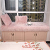 Large Rectangle Faux Fur Rugs Anti-Slip Shaggy Rug LivingRoom Bedroom Carpet Mat