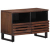 TV Cabinet Brown 70x34x46 Solid Wood Z4A6