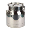35L Stainless Steel Milk Churn Can Bucket Container Ghee Pot+handle+Sealed lid