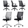 Computer Desk Chair Office Swivel Chair with High Mesh Back for Home Study Work