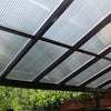 Polycarbonate Roofing Sheet 4/10mm Twinwall Panel Canopy Conservatory Greenhouse