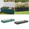 Garden Raised Planter Grow Bed Rectangle Steel Trough for Vegetable Plant Flower