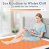Single Electric Bed Warmer Heated Blanket Fits up to 40cm Mattress w/ 8 Temp