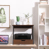 2-Tier Desktop Printer Stand Holder Shelf Printer Stand with Storage Drawer