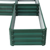 Garden Raised Bed Metal Planter Box Square/Rectangle Planting Trough Grow Beds
