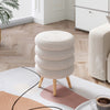 Dressing Table Stool Ottoman Footstool Padded Cushion Rest Seat Footstool Pouffe