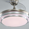 Invisible Ceiling Fan Light w/Remote Control Chandelier Light Retractable Blades