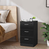 Bed Side Table Space-saving Bedroom Nightstand Bedside Cabinet with 3 Drawers