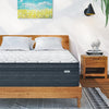 10 inch Deep 5FT King Size Mattress Medium Firm Breathable Memory Foam 150x200cm