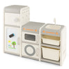 Kids Toy Storage Organizer Rack Children Multipurpose Toy Chest and Bookshelf