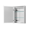 Double-side LED Illuminated Bathroom Mirror Cabinet Storage Shelf Anti-fog Touch