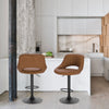 1/2/4/6x Bar Stool Kitchen Breakfast Bar Chair Swivel Gas Lift Adjustable Height
