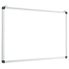 Wall Mounted Board 70 x 50 cm Dry Erase Board with 3 Dry Erase Markers-White