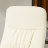 360°Swivel Recliner Chair with Footstool Recliner Armchair Reclining Chair Beige