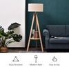 Free Standing Tripod Floor Lamp Light Reading Light with Storage 40-3-25