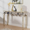 Mirrored Console Table Glass Dressing Table Bedroom Bevelled Venetian Furniture