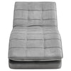 Convertible Lounge Sofa Bed Recliner Velvet Sleeper Chaise Tufted Daybed Couch