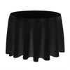 Large White Tablecloth Round Table Cover for Buffet Table Parties Holiday Dinner