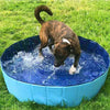 Large Pet Dog Bathtub Puppy Foldable Swimming Pool Portable Paddling Bath Blue