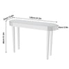 UK Modern Mirrored Glass Console Table Glam Dressing Table Bedroom Make-Up Table