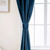 Thick Heavy Velvet Curtains Eyelet Ring Top Fully Lined PAIR of Ready Made Panel