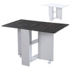 Kitchen Folding Dining Table Mobile Writing Desk Workstation With Storage Drawer